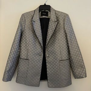 Maje brand coat blazer with matching skirt short